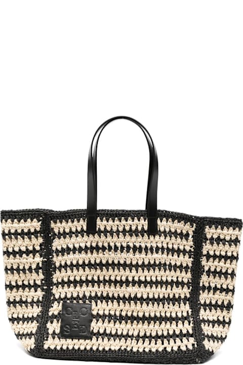 Homeware Closed Straw Tote Bag