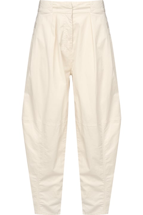 Pinko for Women Pinko Carrot Cotton Trousers