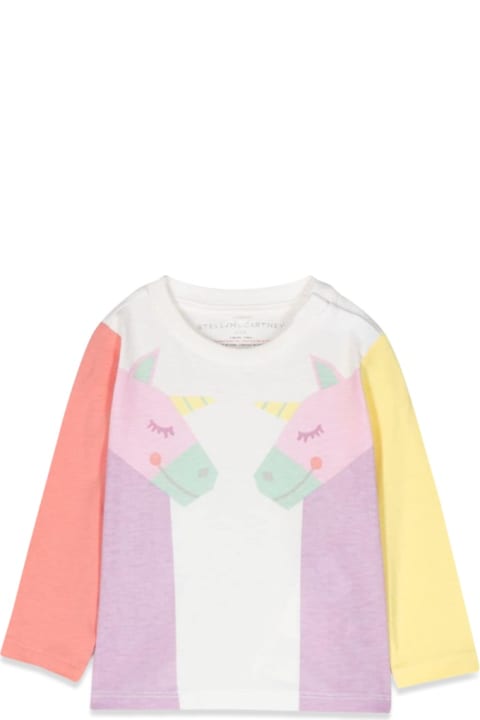 Topwear for Baby Girls Stella McCartney Kids T-shirt Ml Unicorns