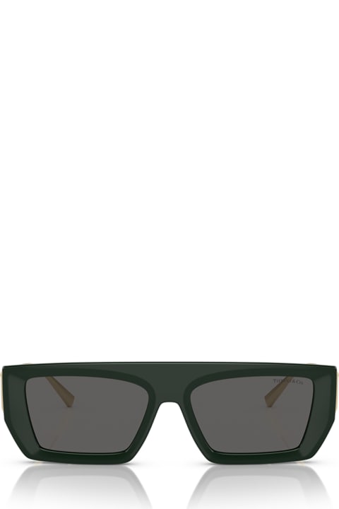 ウィメンズ Tiffany & Co.のアイウェア Tiffany & Co. Tf4214u Dark Green Sunglasses