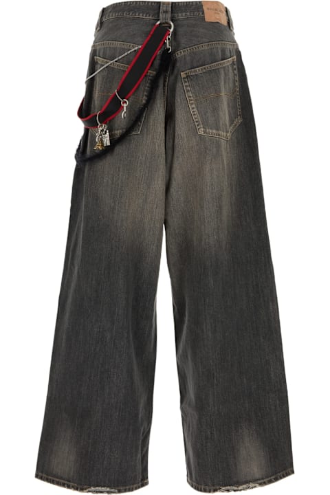 Balenciaga for Kids Balenciaga Charms Baggy Pants