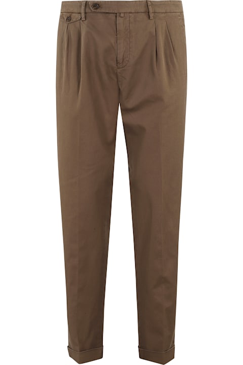 Homeware Briglia 1949 Pant Doppia Pinces Cotone Lino