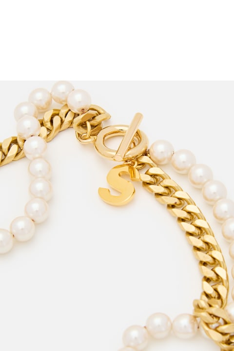 Jewelry Sale for Women Sacai Pearl Chain Long Necklace