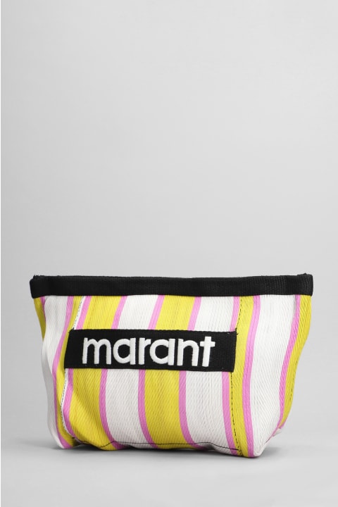 Isabel Marant for Women Isabel Marant Powden Clutch In Multicolor Nylon