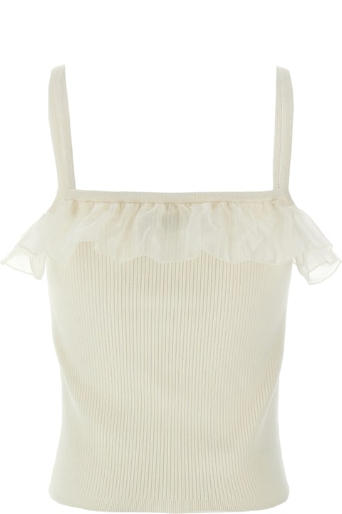 Homeware Alessandra Rich Ruffle Top