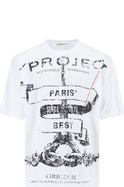 Y/Project Topwear for Men Y/Project Printed T-shirt