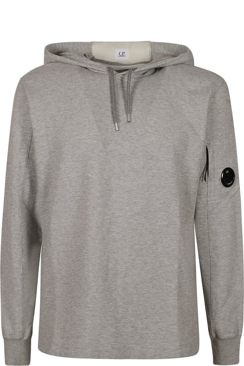 Fashion for Men C.P. Company Light Fleece Hooded Sweatshirt