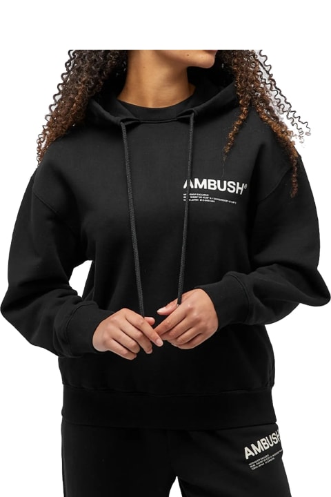 AMBUSH Fleeces & Tracksuits for Women AMBUSH Logo Hooded Sweatshirt