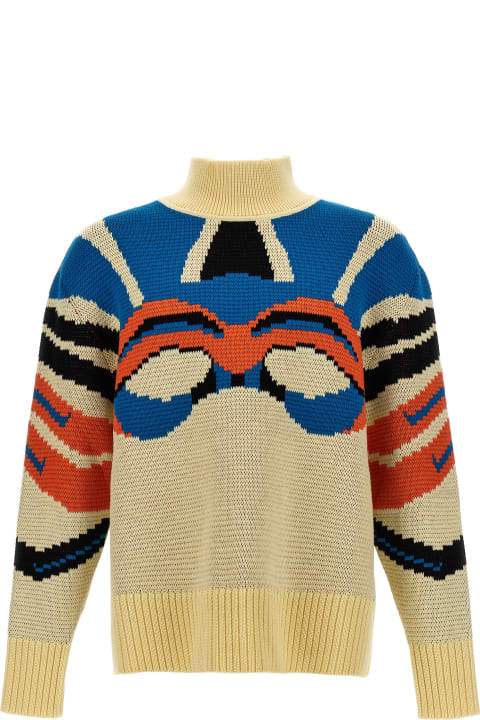 Bluemarble Sweaters for Men Bluemarble Jacquard Sweater