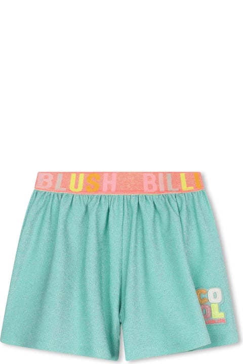 ガールズ ボトムス Billieblush Shorts Con Applicazione Logo