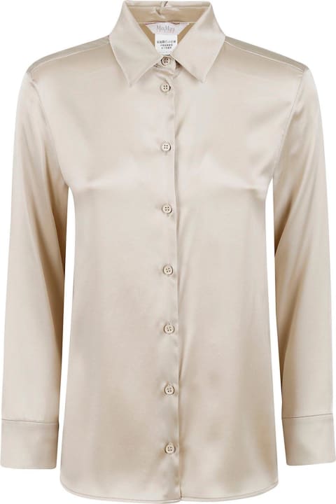 ウィメンズ Max Maraのウェア Max Mara Buttoned Long-sleeved Shirt