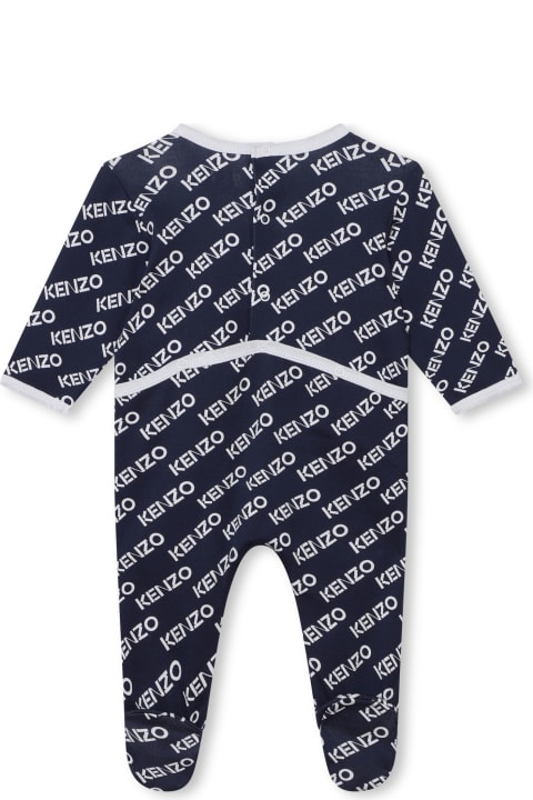 Kenzo Kids Bodysuits & Sets for Baby Girls Kenzo Kids Set Tutina Con Logo