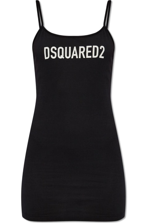 Fashion for Women Dsquared2 Dsquared2 Dress With Logo