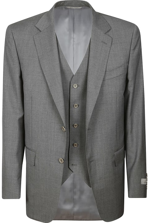 メンズ新着アイテム Canali Suit With Vest