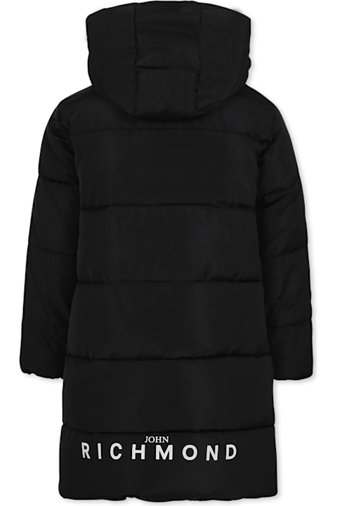 Homeware Richmond Black Down Jacket For Boy With Logo