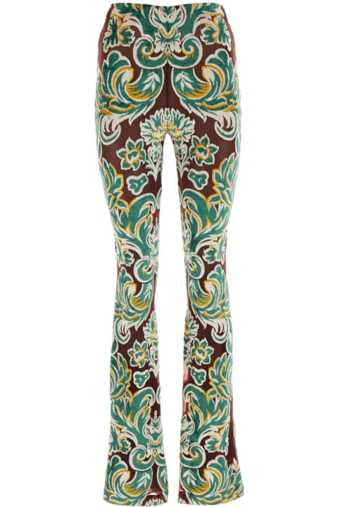 Etro Pants & Shorts for Women Etro Embroidered Jacquard Pant