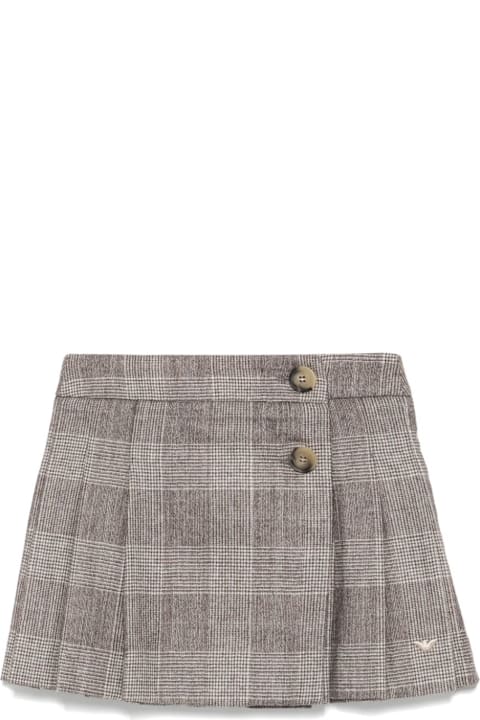 Emporio Armani for Kids Emporio Armani Beige Girl Skirt