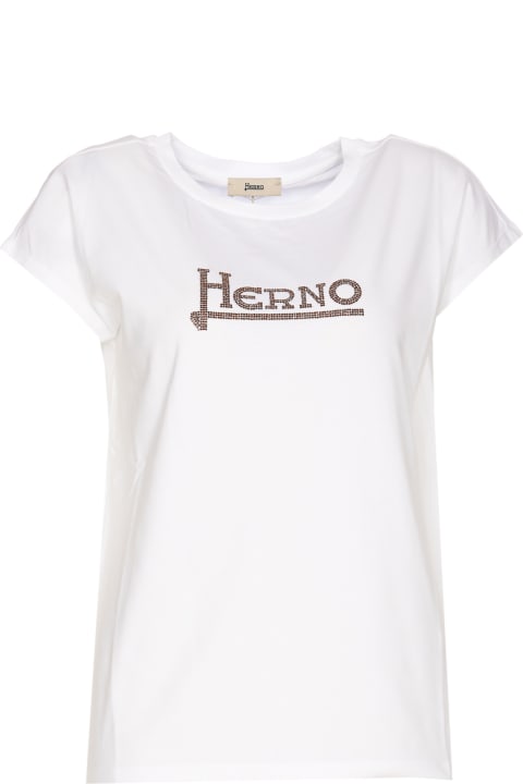 Herno for Women Herno Logo T-shirt