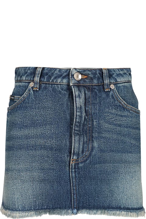 Dolce & Gabbana Skirts for Women Dolce & Gabbana Denim Mini Skirt