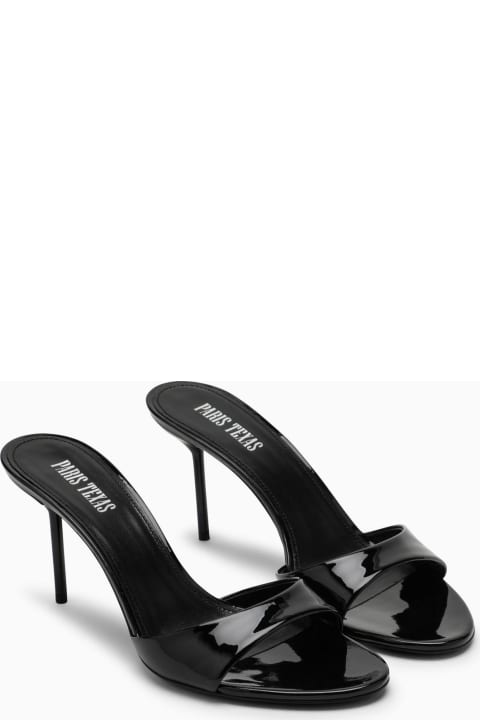 Paris Texas Sandals for Women Paris Texas Lidia Black Patent Leather Mule