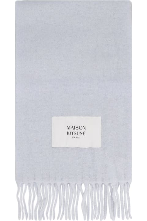 メンズ スカーフ Maison Kitsuné Alpaca-wool Scarf