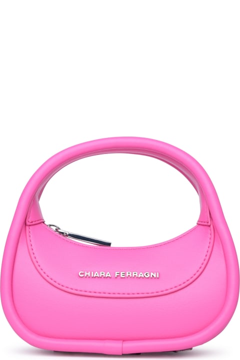 Chiara Ferragni Totes for Women Chiara Ferragni 'hyper' Small Fuchsia Polyester Bag
