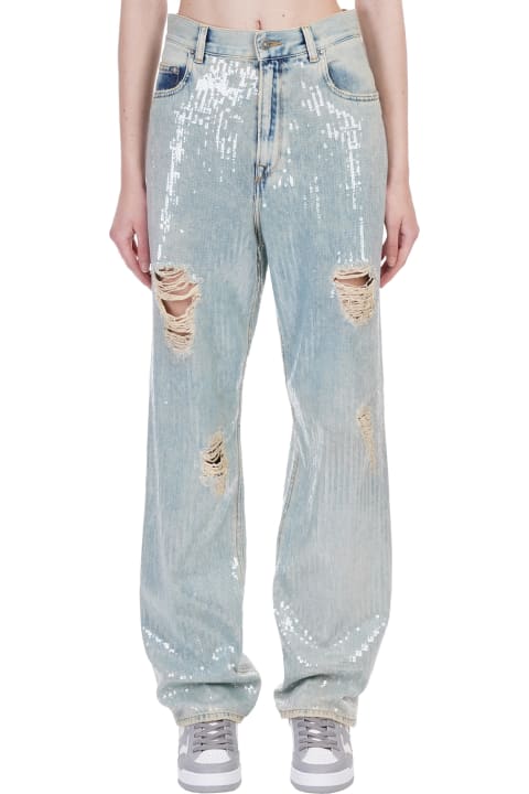 Kim Long Jeans In Blue Denim