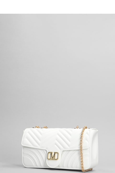Marc Ellis Shoulder Bags for Women Marc Ellis Flat Soho Shoulder Bag In White Leather
