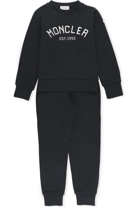 Moncler Suits for Boys Moncler Two Piece Jumpsuit With Logo