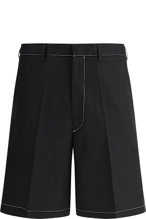 Prada Pants for Men Prada Contrast Stitching Shorts