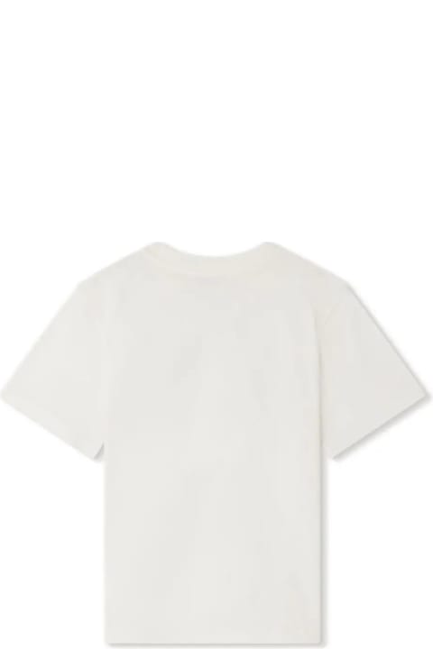 Bonpoint T-Shirts & Polo Shirts for Boys Bonpoint Milk White Thibald T-shirt