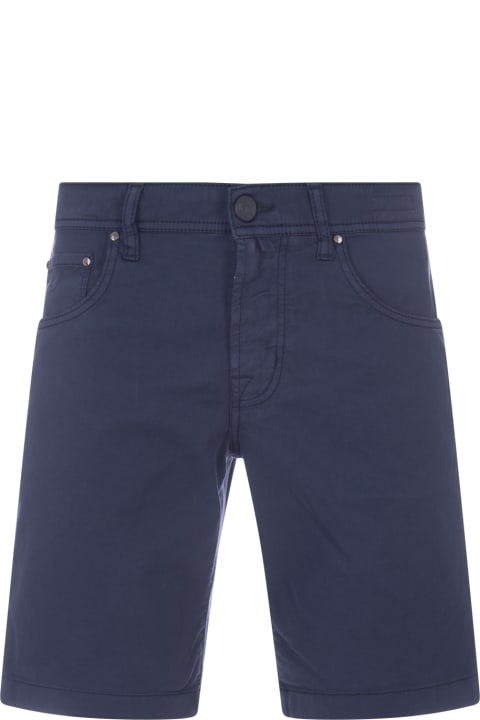 Jacob Cohen Pants for Men Jacob Cohen Nicolas Bermuda Shorts In Blue Denim
