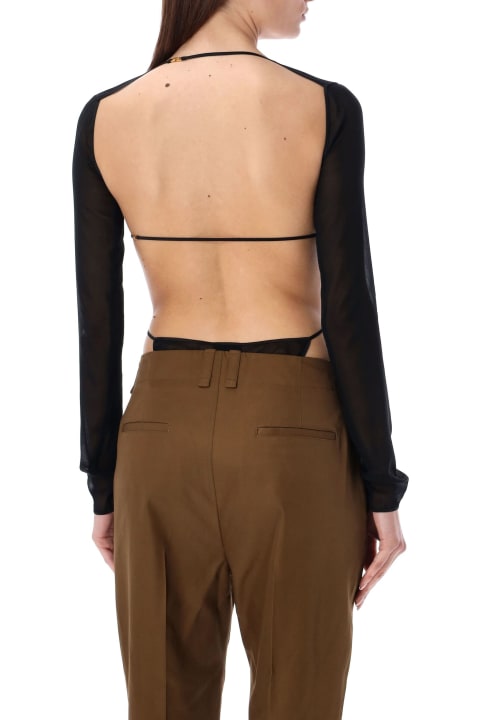 Underwear & Nightwear for Women Saint Laurent Body Long Sleeves Look #30