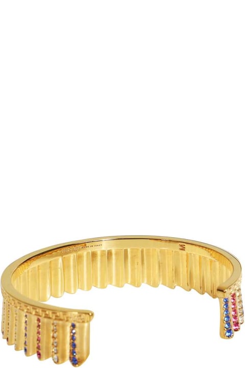 Versace Sale for Women Versace Embellished Gold-tone Metal Bracelet