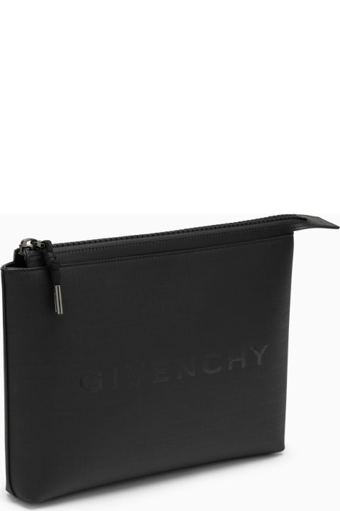 メンズ Givenchyのアクセサリー Givenchy Medium Pouch In 4g Nylon