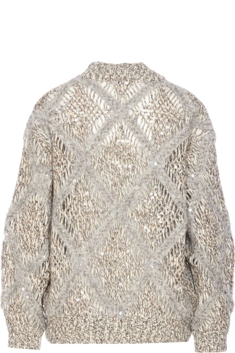 Sweaters for Women Brunello Cucinelli Dazzling Cardigan