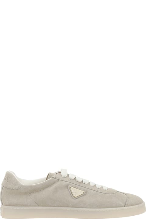 Shoes for Men Prada Suede Sneakers