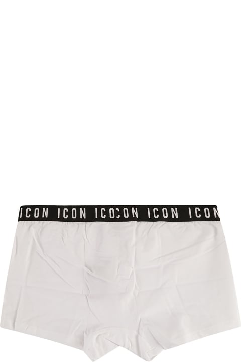 Underwear for Men Dsquared2 Icon Logo Boxer Shorts