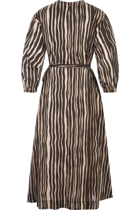 'S Max Mara Clothing for Women 'S Max Mara Dark Brown Pomelia Dress