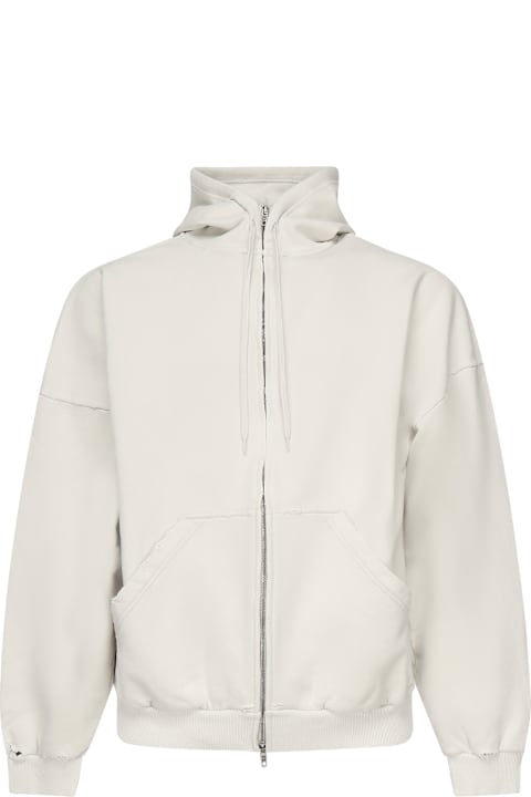 Fashion for Men Balenciaga Hoodie With Zip Security Tape
