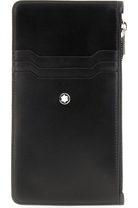 Montblanc Accessories for Women Montblanc Black Leather Card Holder