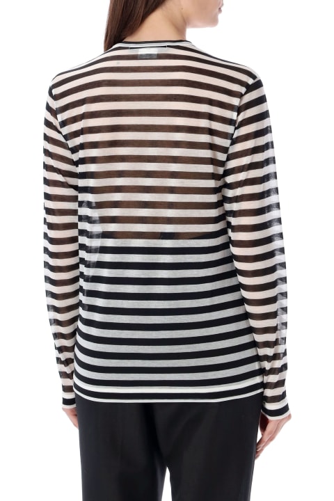 Fashion for Women Junya Watanabe T-shirt Poly Stripes