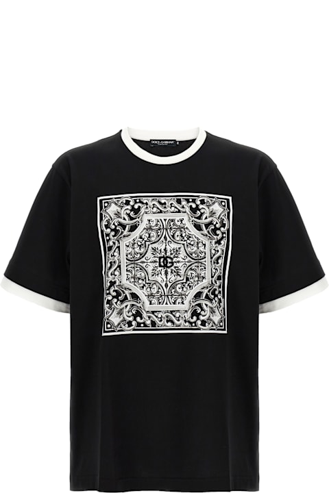 Homeware Dolce & Gabbana 'maiolica' Print T-shirt
