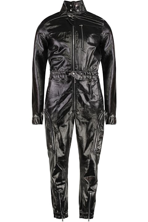 Sale for Men Rick Owens Coated Fabric Jumpsuit