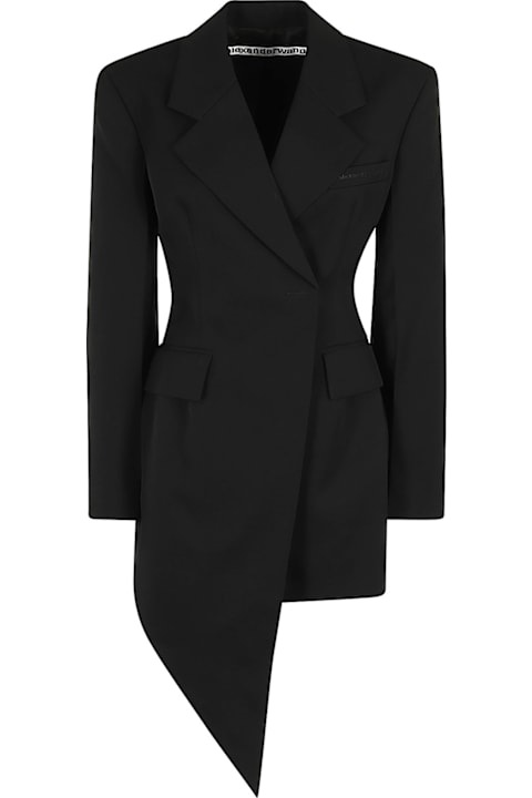 Alexander Wang for Women Alexander Wang Asymmetric Blazer Mini Dress