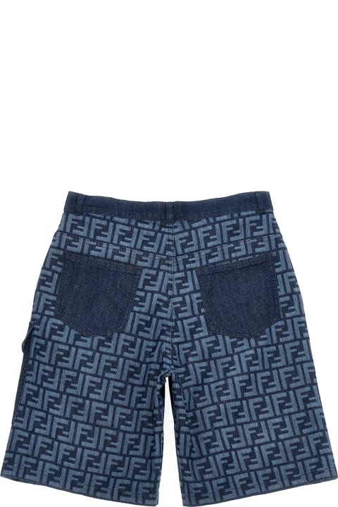 Sale for Boys Fendi 'ff' Bermuda Shorts