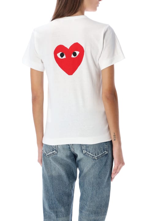 Fashion for Women Comme des Garçons Play Big Red Heart T-shirt