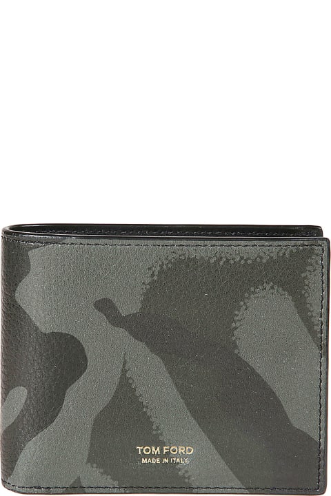 Sale for Men Tom Ford Camouflage Bill-fold Wallet