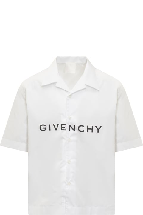 Givenchy Clothing for Men Givenchy Hawaiian Poplin Shirt