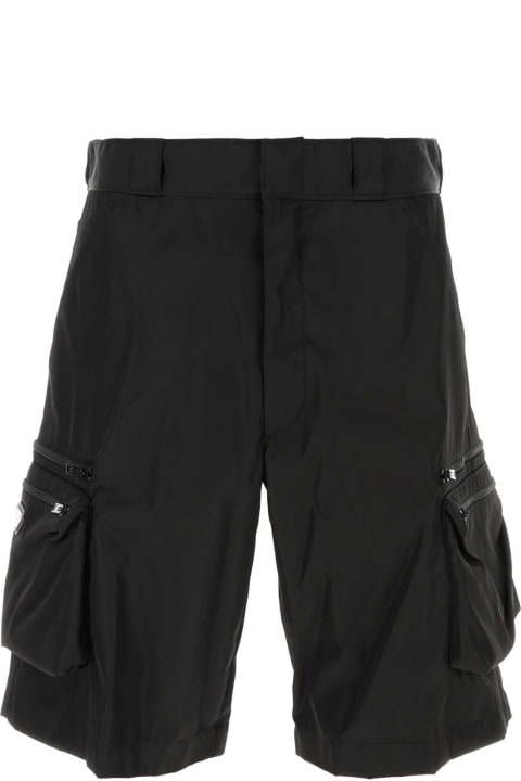 Prada Pants for Men Prada Black Re-nylon Bermuda Shorts